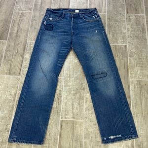 Vintage Levi’s 501 distressed jeans 34x32